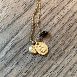 Satya Gold Necklace Lakshmi Hindu Goddess